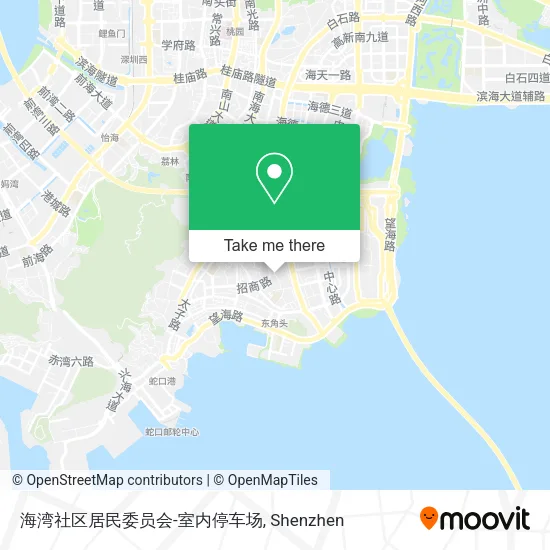 海湾社区居民委员会-室内停车场 map