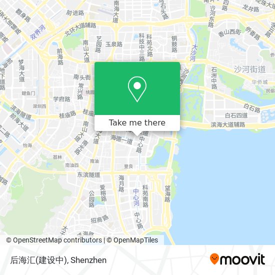 后海汇(建设中) map
