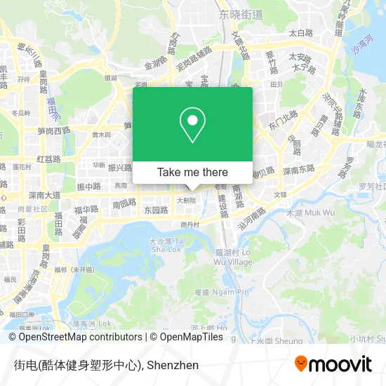 街电(酷体健身塑形中心) map