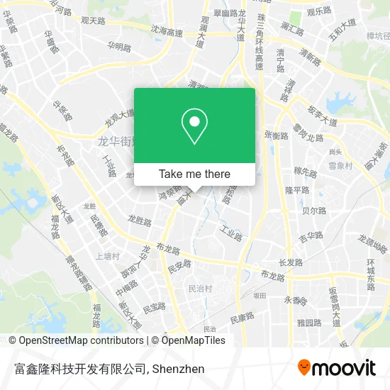 富鑫隆科技开发有限公司 map