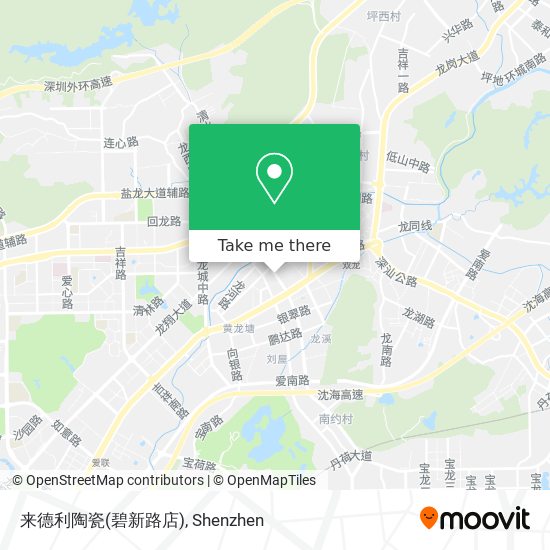 来德利陶瓷(碧新路店) map