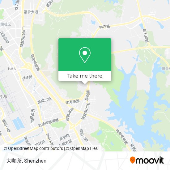 大咖茶 map