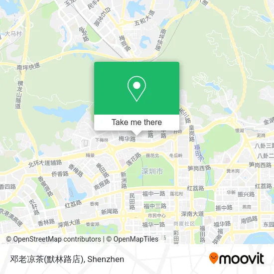 邓老凉茶(默林路店) map