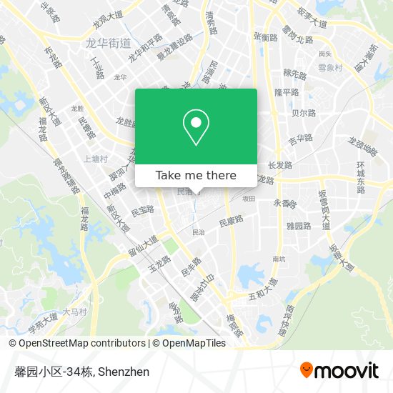 馨园小区-34栋 map