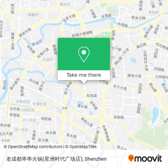 老成都串串火锅(星洲时代广场店) map