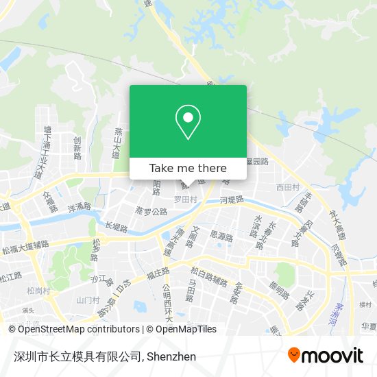 深圳市长立模具有限公司 map
