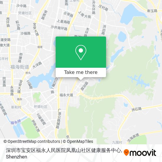 深圳市宝安区福永人民医院凤凰山社区健康服务中心 map