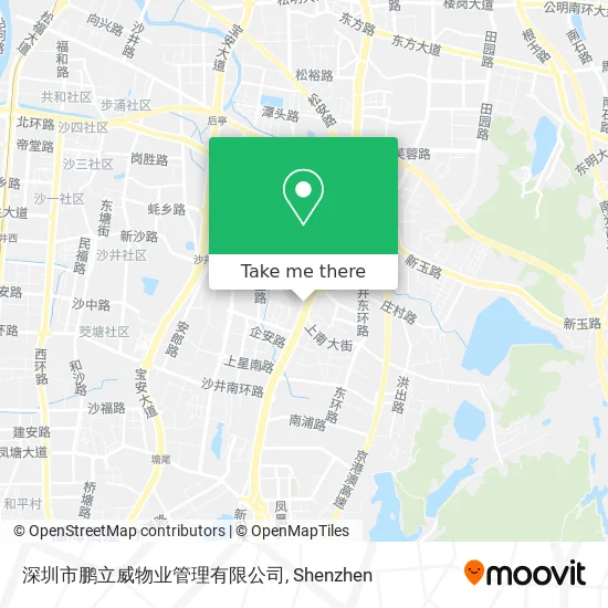深圳市鹏立威物业管理有限公司 map