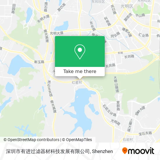 深圳市有进过滤器材科技发展有限公司 map