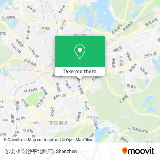 沙县小吃(沙平北路店) map