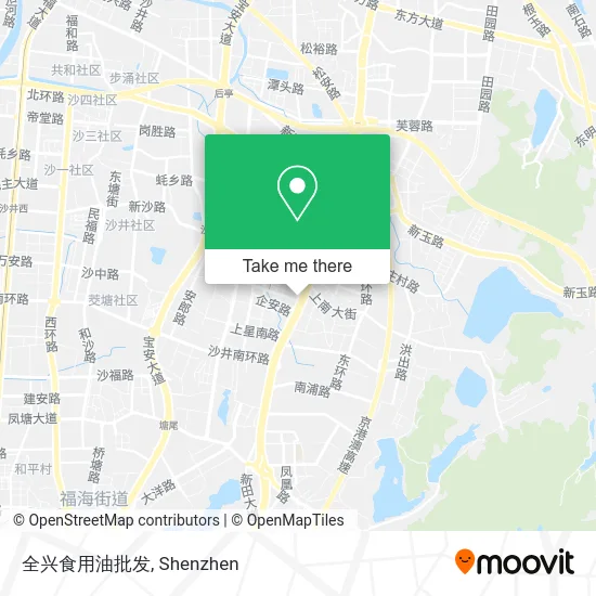 全兴食用油批发 map