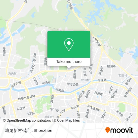 塘尾新村-南门 map