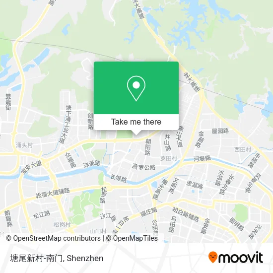 塘尾新村-南门 map