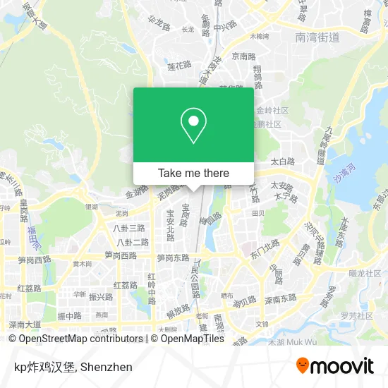 kp炸鸡汉堡 map