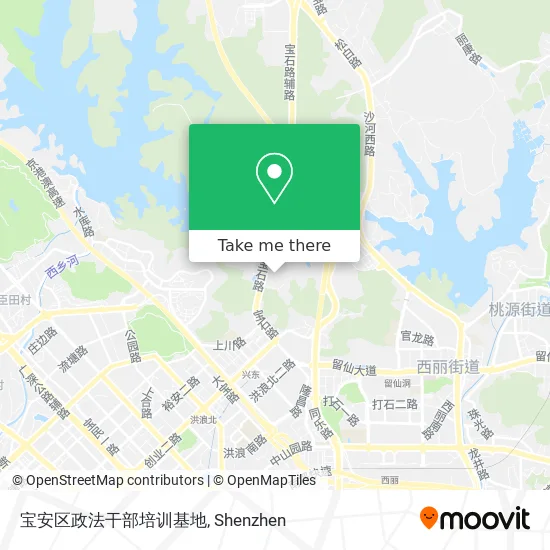 宝安区政法干部培训基地 map