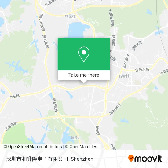 深圳市和升隆电子有限公司 map