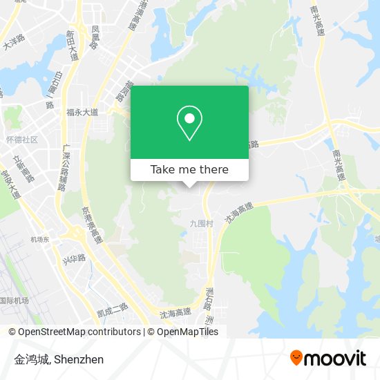 金鸿城 map