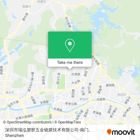 深圳市瑞泓塑胶五金镀膜技术有限公司-南门 map