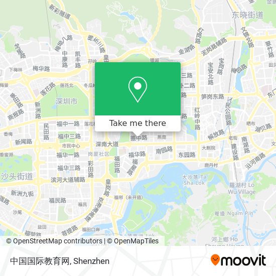 中国国际教育网 map