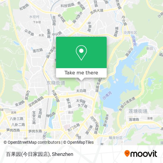 百果园(今日家园店) map