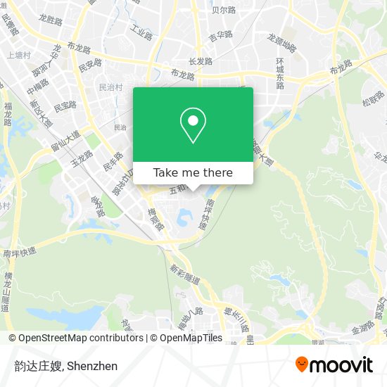 韵达庄嫂 map