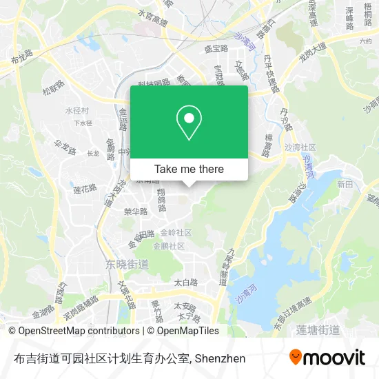 布吉街道可园社区计划生育办公室 map