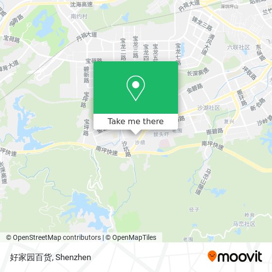 好家园百货 map