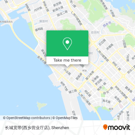 长城宽带(西乡营业厅店) map