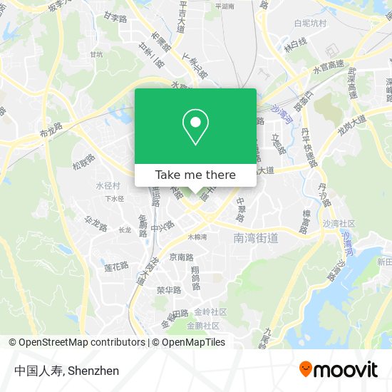 中国人寿 map