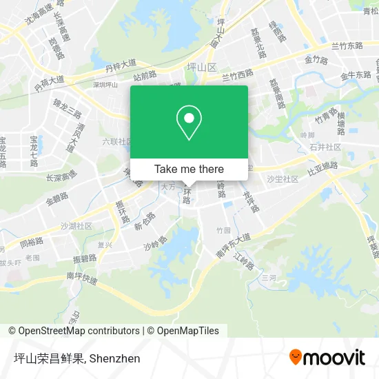 坪山荣昌鲜果 map