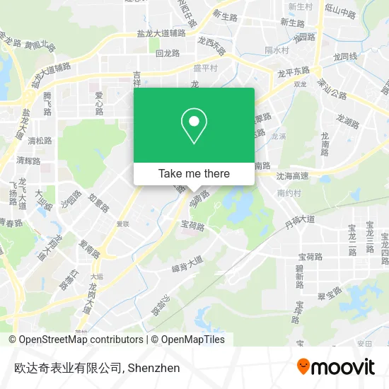欧达奇表业有限公司 map