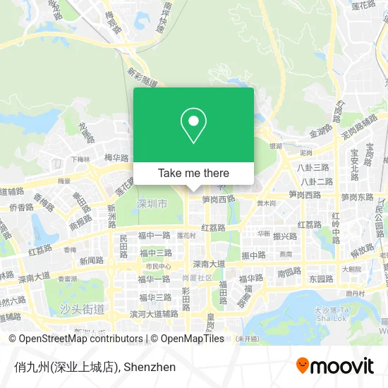 俏九州(深业上城店) map