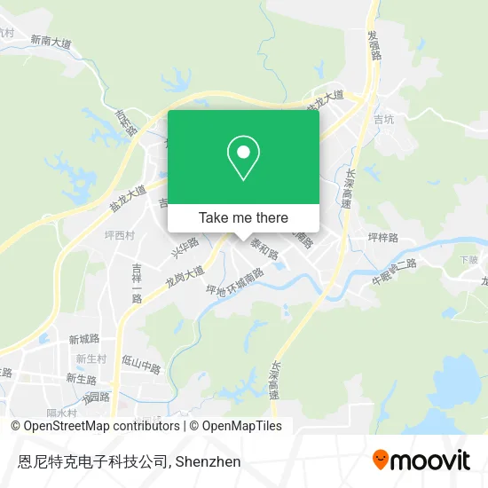 恩尼特克电子科技公司 map