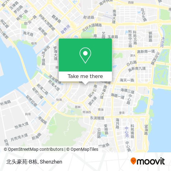 北头豪苑-B栋 map