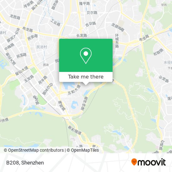 B208 map