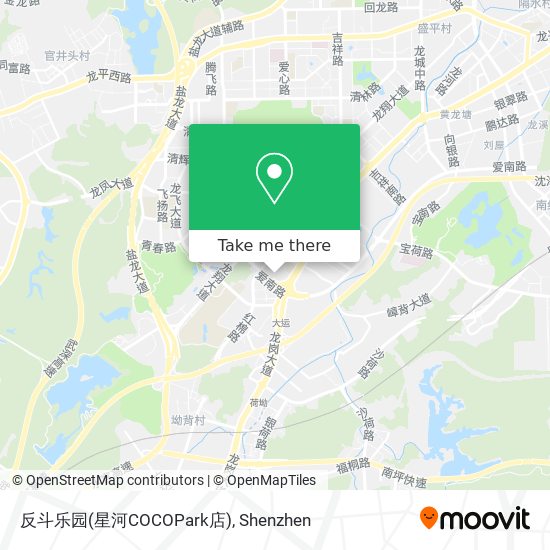 反斗乐园(星河COCOPark店) map