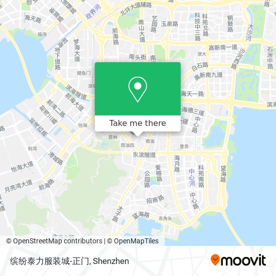 缤纷泰力服装城-正门 map