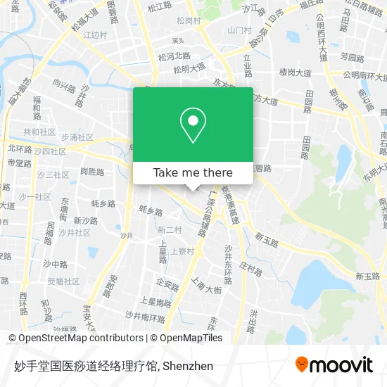 妙手堂国医痧道经络理疗馆 map