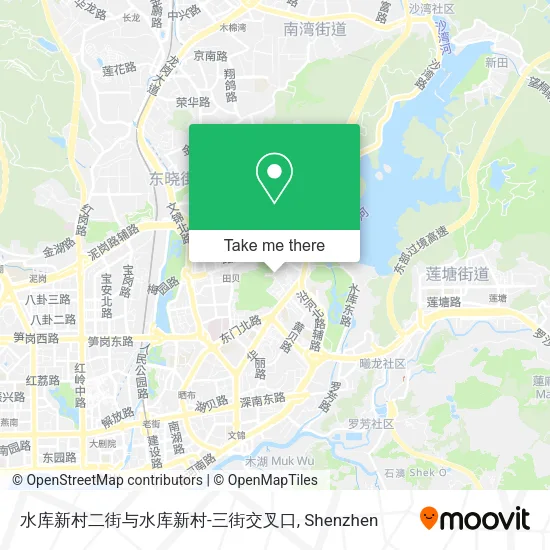 水库新村二街与水库新村-三街交叉口 map