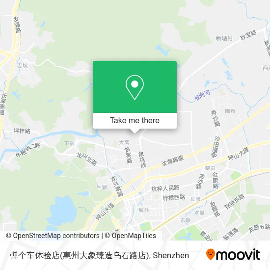 弹个车体验店(惠州大象臻造乌石路店) map