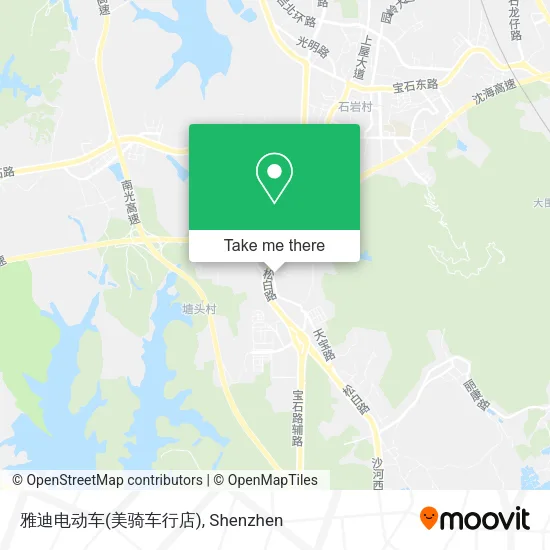 雅迪电动车(美骑车行店) map