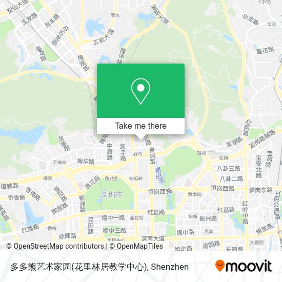 多多熊艺术家园(花里林居教学中心) map