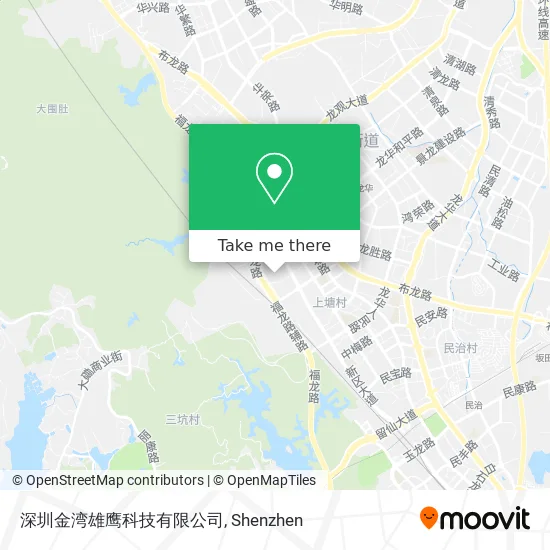 深圳金湾雄鹰科技有限公司 map