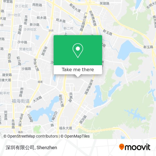 深圳有限公司 map