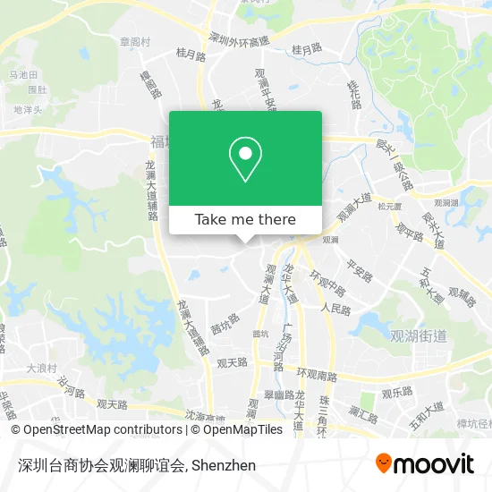深圳台商协会观澜聊谊会 map