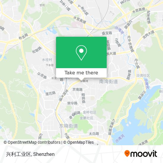 兴利工业区 map