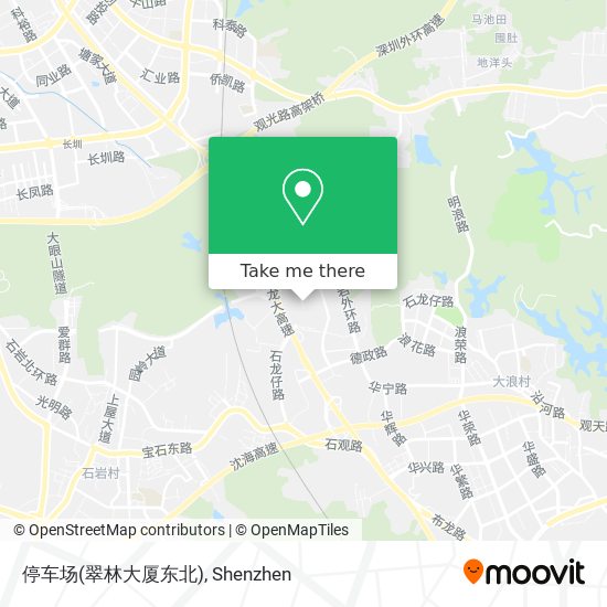 停车场(翠林大厦东北) map