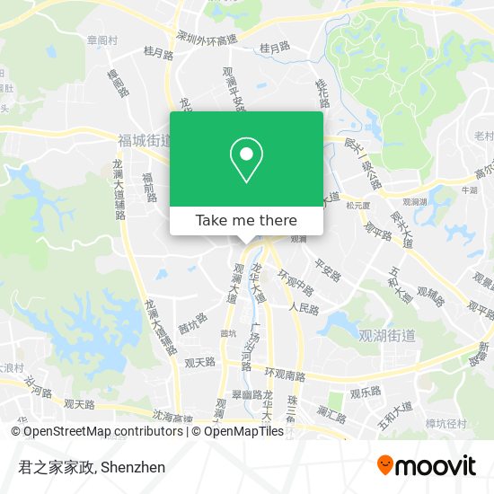 君之家家政 map