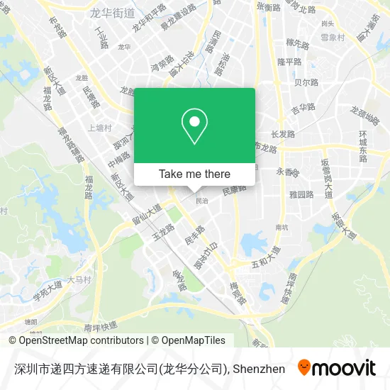 深圳市递四方速递有限公司(龙华分公司) map