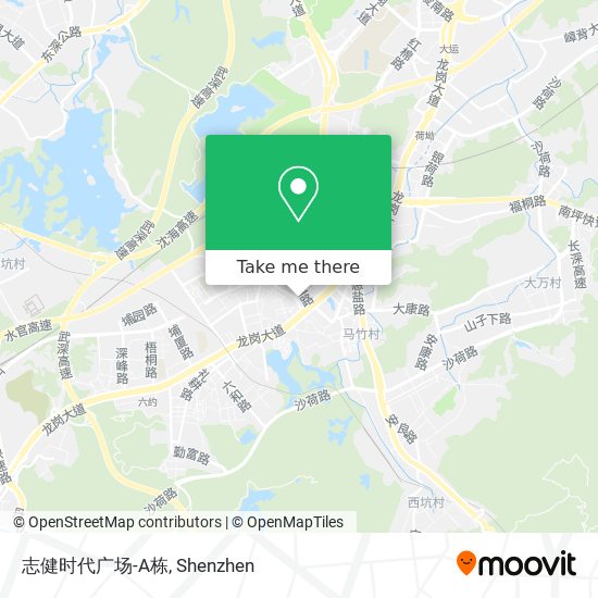 志健时代广场-A栋 map